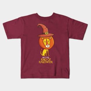 Lion Halloween King Kids T-Shirt